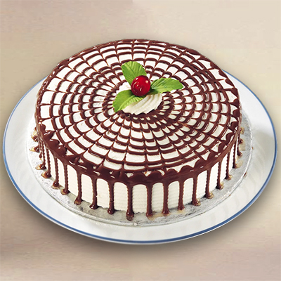 "Round shape Butterscotch Jalebi cake - 1kg - Click here to View more details about this Product